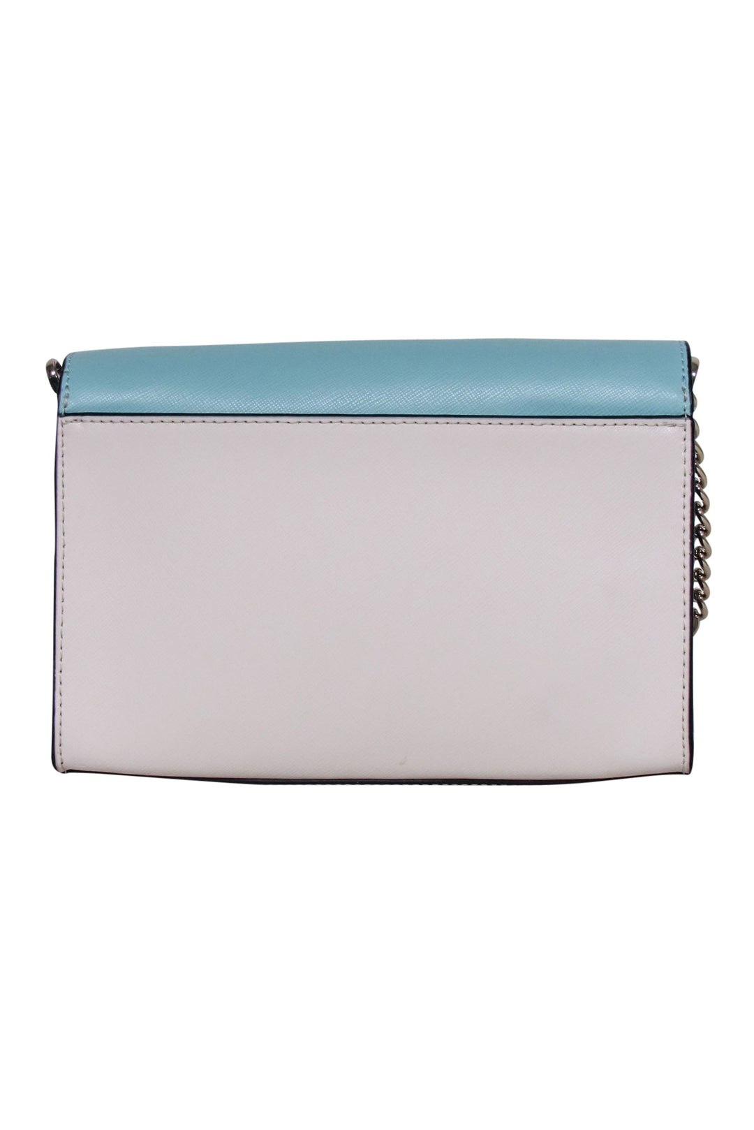 Kate Spade navy and pale blue leather outlets wallet