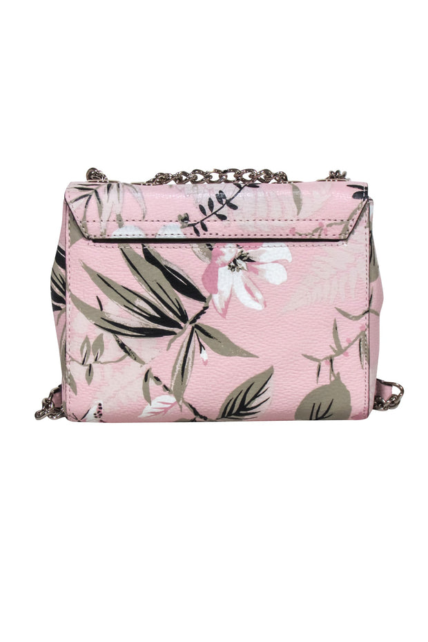 Kate Spade - Light Pink Floral Fold-Over Crossbody Purse – Current