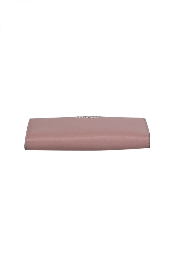 Current Boutique-Kate Spade - Light Pink Pebbled Leather Bifold Wallet