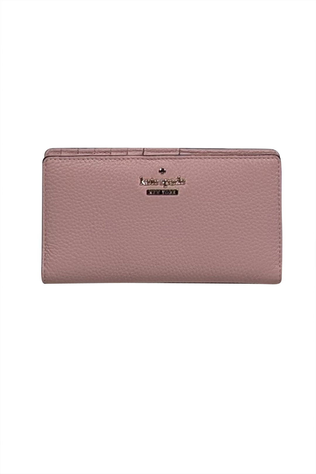 Kate Spade Light Pink Pebbled Leather Bifold Wallet Current Boutique