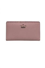 Current Boutique-Kate Spade - Light Pink Pebbled Leather Bifold Wallet