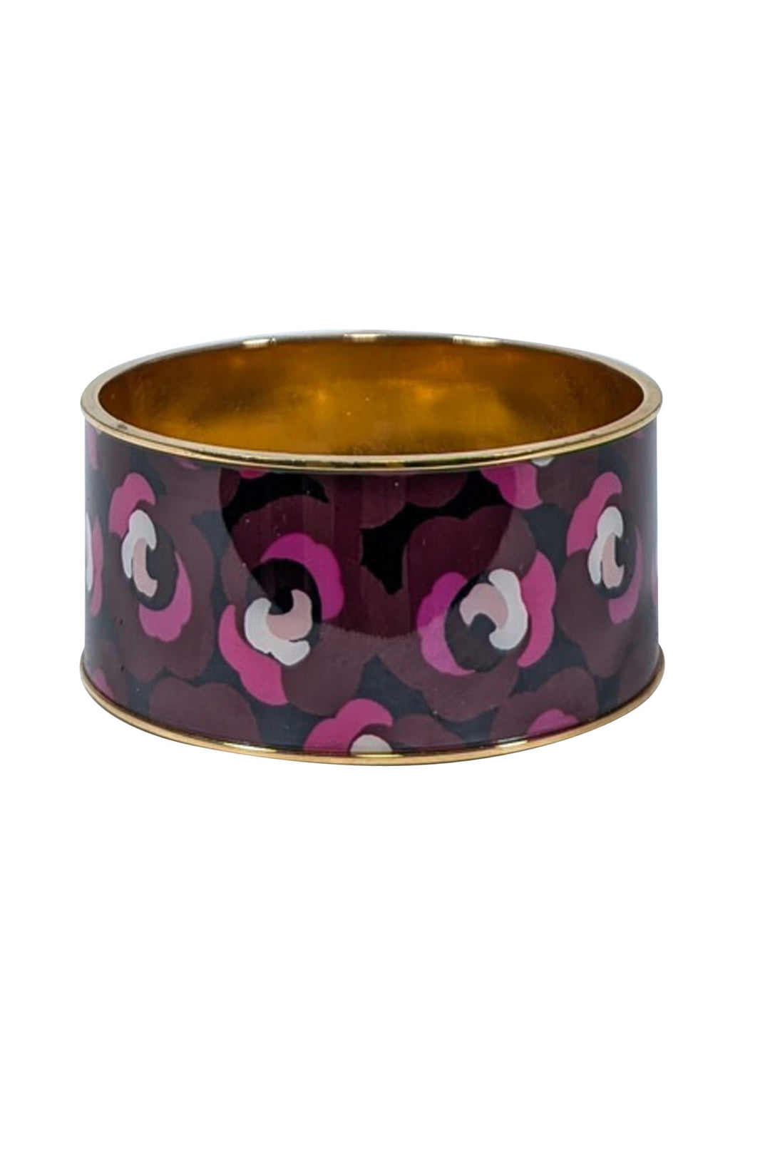 Kate Spade floral cuff bracelet, pink high quality floral cuff bangle bracelet