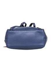 Current Boutique-Kate Spade - Navy Leather Fold-Over Backpack