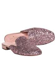 Current Boutique-Kate Spade - Pink Glitter Sparkle Mule Flats Sz 8