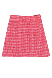 Current Boutique-Kate Spade - Pink & Orange Tweed Skirt Sz 2