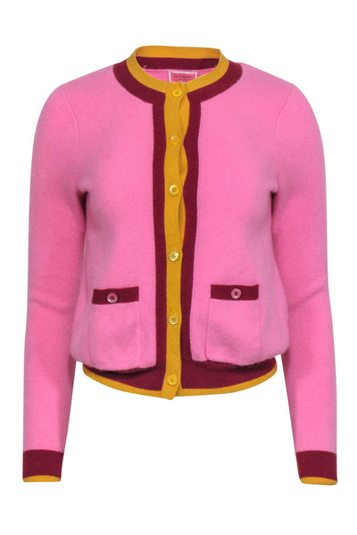 Current Boutique-Kate Spade - Pink, Yellow, & Red Cardigan Sz XS