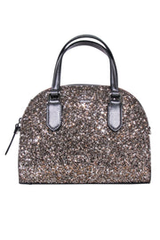 Current Boutique-Kate Spade - Silver & Grey Glitter "Laurel Way" Crossbody Bag
