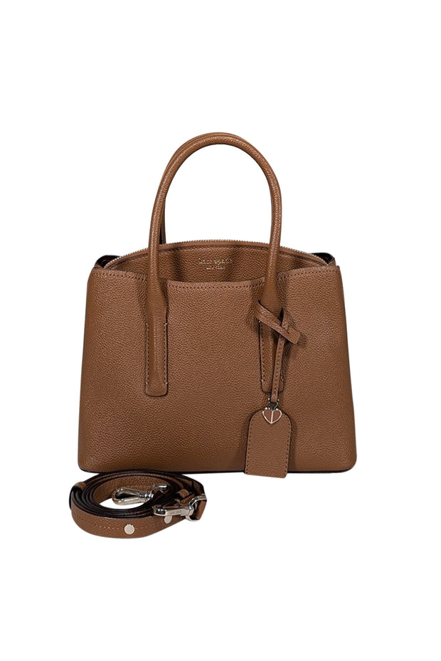 Current Boutique-Kate Spade - Tan Grained Leather Crossbody Bag