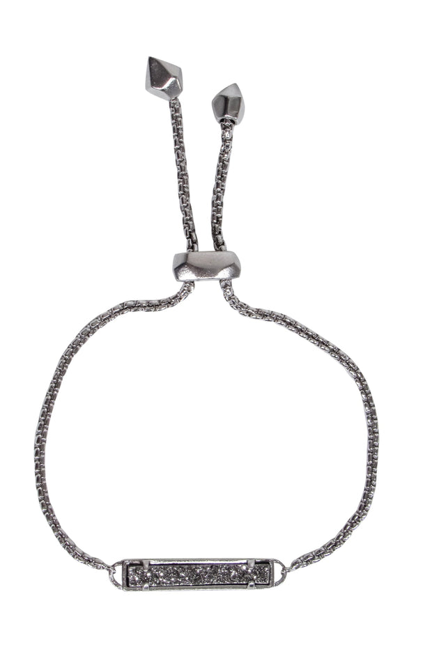 Current Boutique-Kendra Scott - Silver Adjustable Bracelet