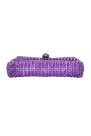 Current Boutique-Kurt Geiger - Purple "Kensington Bead" Shoulder Bag