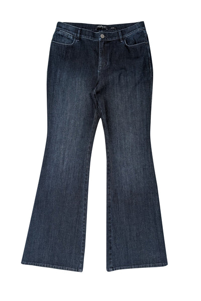 Current Boutique-Lafayette 148 - Dark Wash Flared Jeans Sz 8