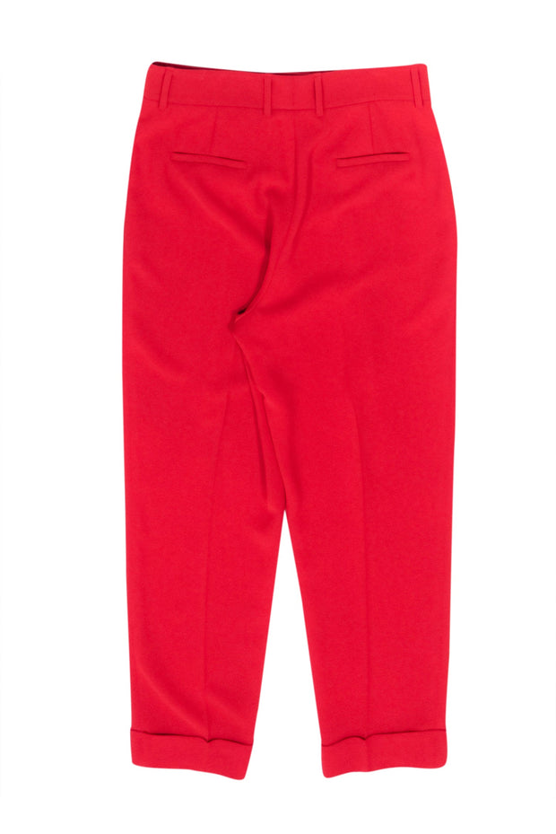 Current Boutique-Lafayette 148 - Red Dress Trousers Sz 10