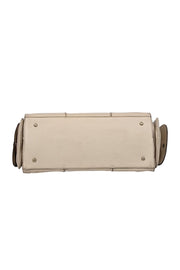 Current Boutique-Lancel - Cream Graned Leather East West Shoulder Bag