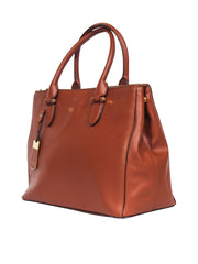 Current Boutique-Lauren Ralph Lauren - Tan Leather Large Tote Bag