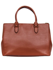 Current Boutique-Lauren Ralph Lauren - Tan Leather Large Tote Bag