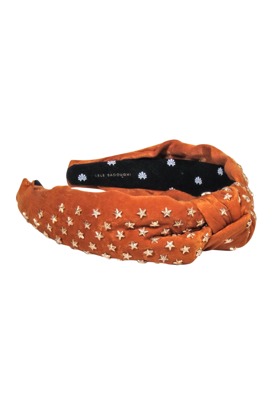 Lele Sadoughi fashion *SOLD* Original RARE Halloween Orange Neoprene Headband