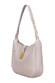 Current Boutique-Leo et Violette - Cream Leather Shoulder Bag
