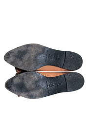 Current Boutique-Loeffler Randall - Tan Leather Tassel Front Loafer Sz 6