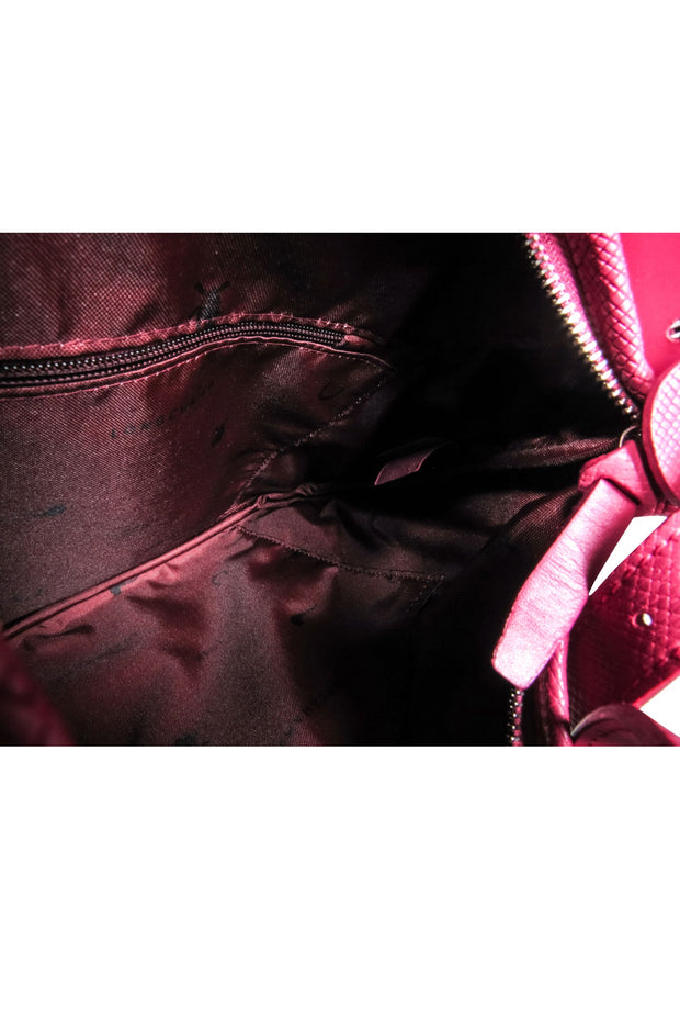 Current Boutique-Longchamp - Fuchsia Pink Textured Crossbody Bag