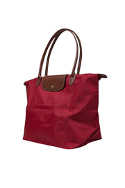 Current Boutique-Longchamp - Red Le Pliage Original Large Tote bag