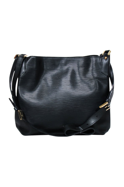 Current Boutique-Louis Vuitton - Black Epi Noir Mandara PM Crossbody Bag