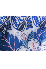 Current Boutique-Louis Vuitton - Blue, Pink, & White Print Scarf