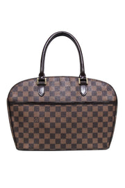 Current Boutique-Louis Vuitton - Brown Ebene Damier Sarria Horizontal Handbag