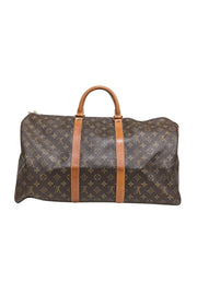 Current Boutique-Louis Vuitton - Brown Monogram Keepall 50