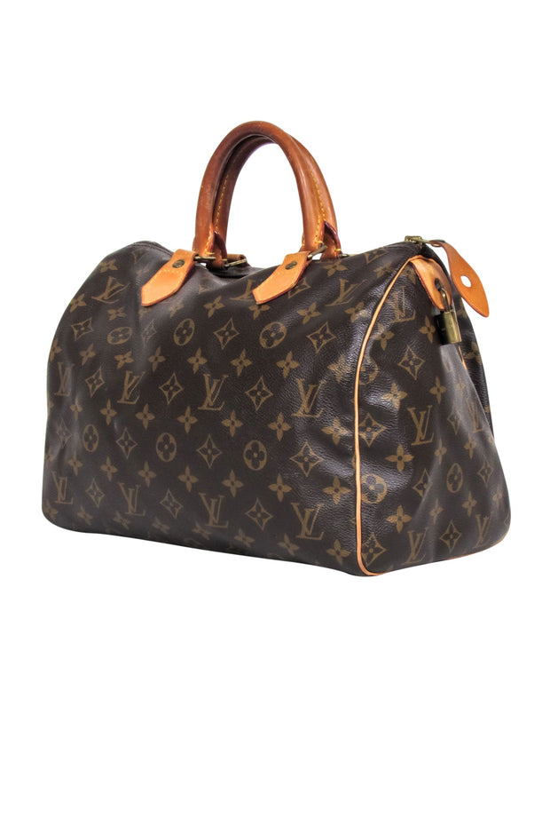 Current Boutique-Louis Vuitton - Brown Monogram Speedy 30 Handbag