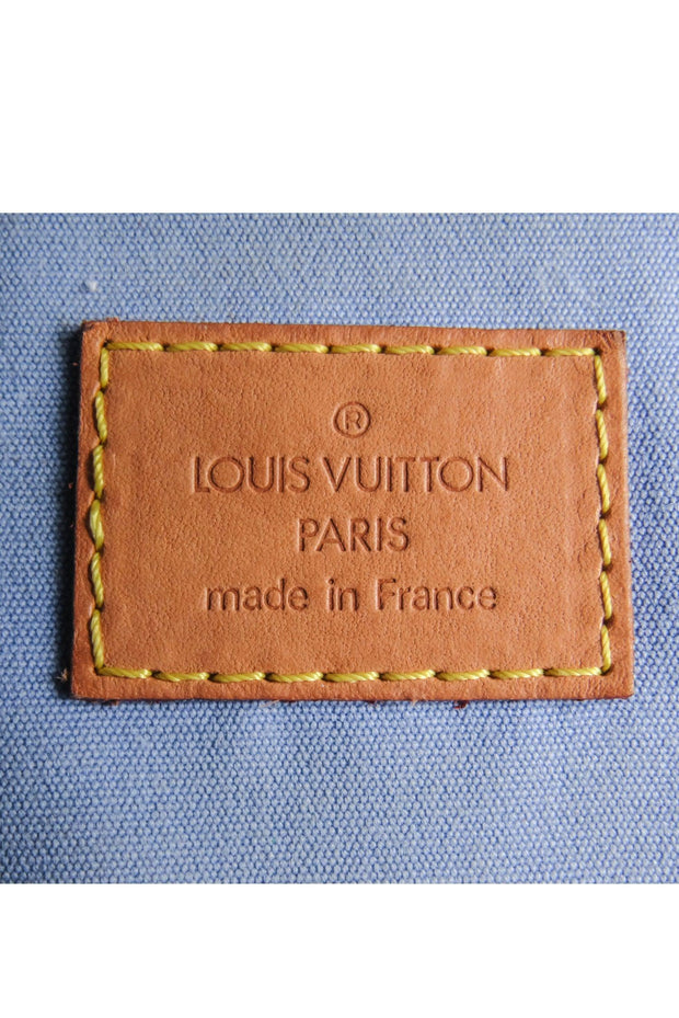 Current Boutique-Louis Vuitton - Light Blue Metallic "Sullivan Horizontal MM" Handbag