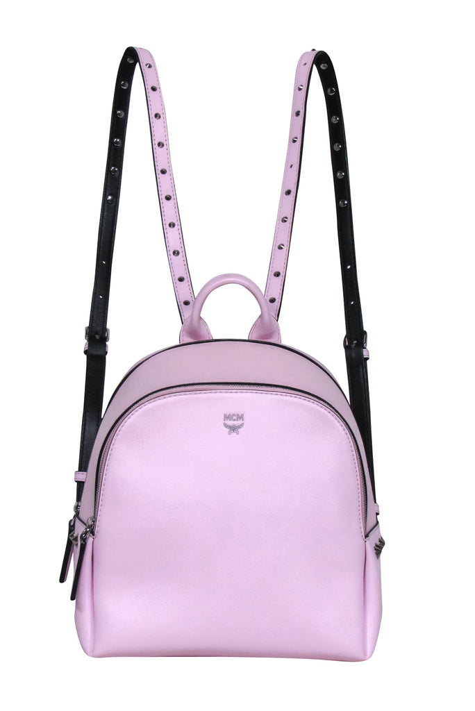 Mcm backpack mini discount pink