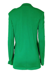 Current Boutique-MSGM - Green Stretch Blazer Sz 8