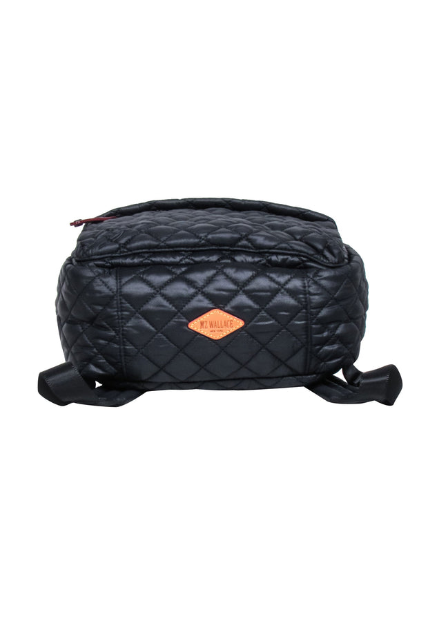 Current Boutique-MZ Wallace - Black Quilted Backpack