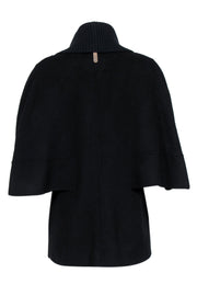 Current Boutique-Mackage - Black Wool Blend Cape Style Jacket Sz L
