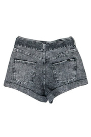 Current Boutique-Maje - Black Wash Denim Shorts Sz 4