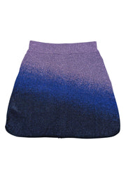 Current Boutique-Maje - Lavender & Blue Sparkly Knit Skirt Sz 2