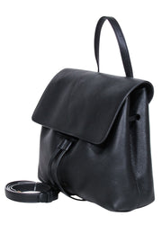 Current Boutique-Mansur Gavriel - Black Leather "Soft Lady" Bag