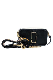 Current Boutique-Marc Jacobs - Black & White “Snapshot” Crossbody Bag