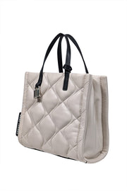 Current Boutique-Marc Jacobs - Cream Quilted Leather Crossbody Bag