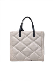 Current Boutique-Marc Jacobs - Cream Quilted Leather Crossbody Bag