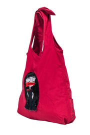 Current Boutique-Marc Jacobs - Red Fabric "Miss Marc" Shoulder Bag