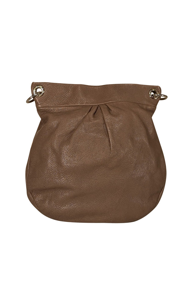 Current Boutique-Marc Jacobs - Taupe Pebbled Leather Hobo Bag