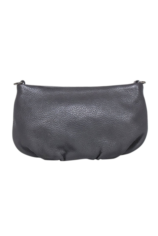 Current Boutique-Marc by Marc Jacobs - Grey Leather Mini Crossbody Bag