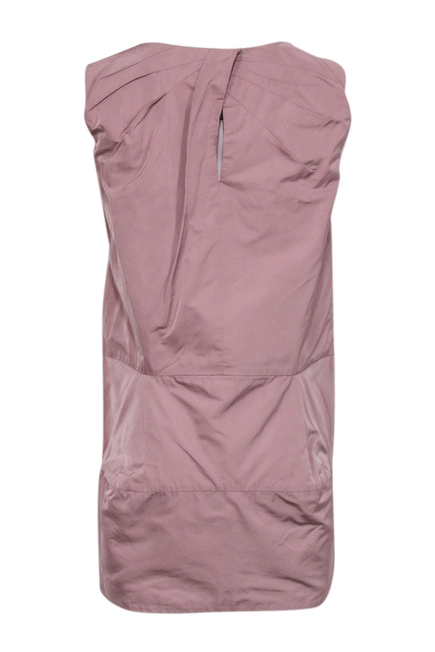 Current Boutique-Marni - Mauve Nylon Sleeveless Shift Dress Sz 2