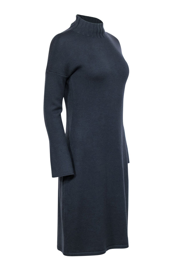 Current Boutique-Max Mara - Grey Knit Sweater Dress Sz S