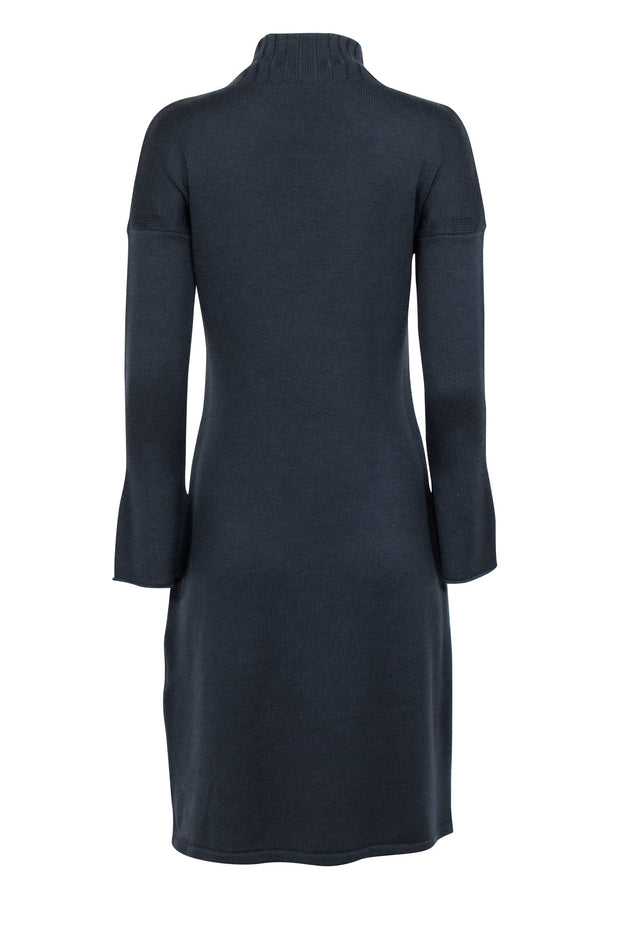 Current Boutique-Max Mara - Grey Knit Sweater Dress Sz S