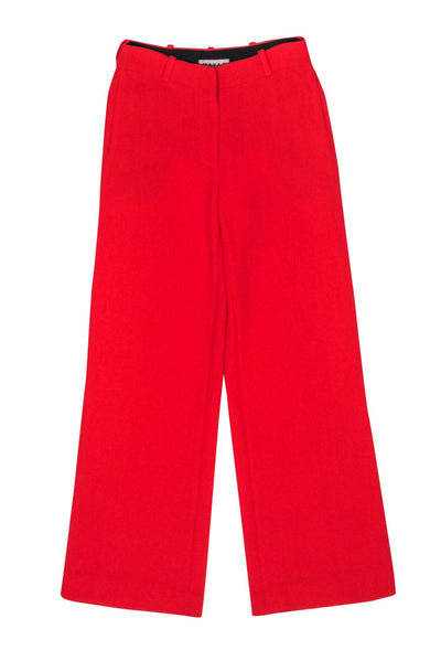 Current Boutique-Mayle - Red Wool Dress Pants Sz 4