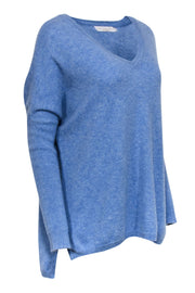 Current Boutique-Mia Fratino - Light Blue V-Neck Boyfriend Sweater Sz M