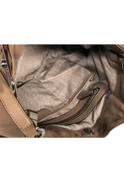 Current Boutique-Michael Kors - Beige Leather Satchel Bag