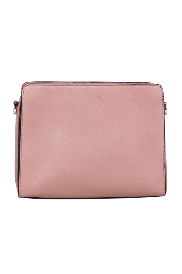 Michael Kors pink bag studded. Perfect condition.... - Depop